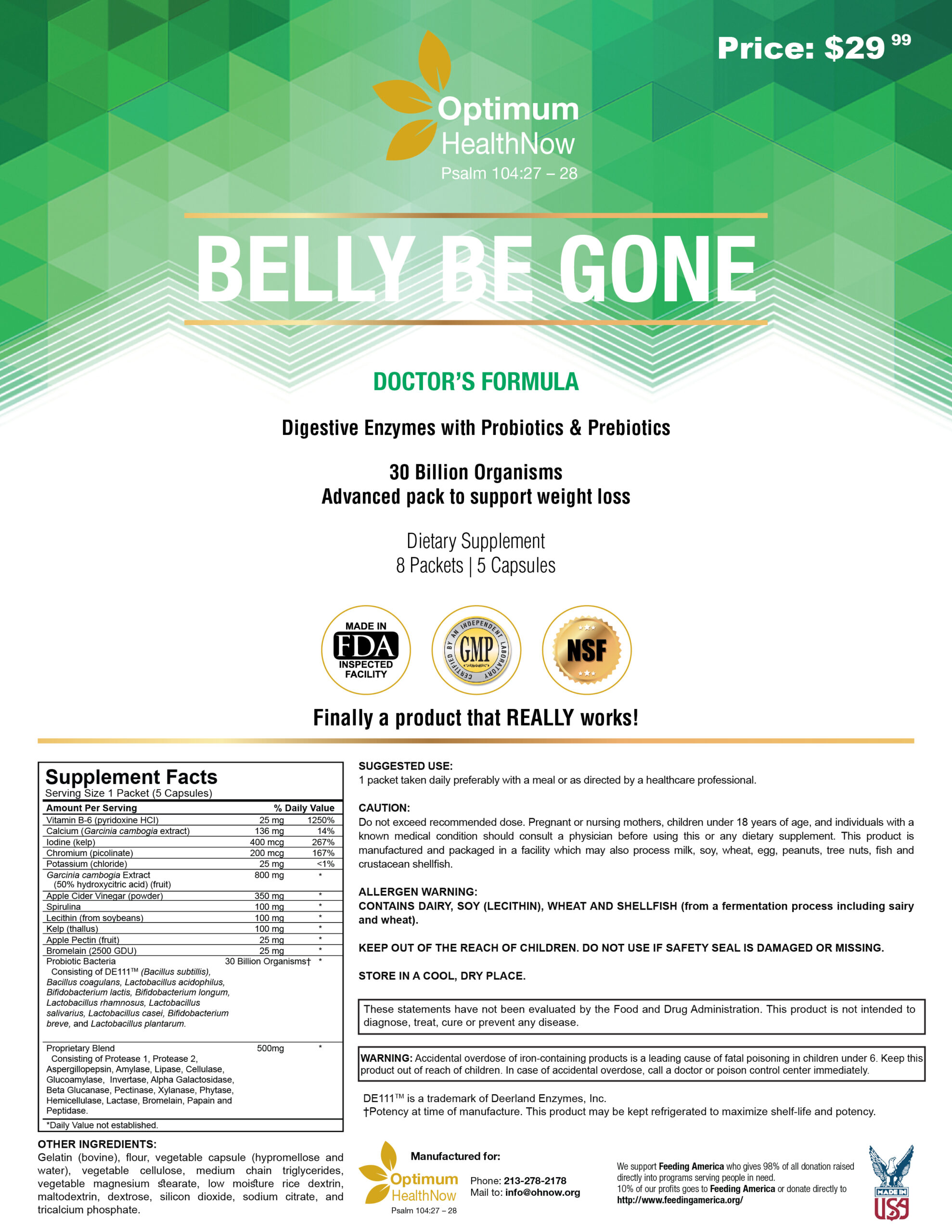 BELLY BE GONE